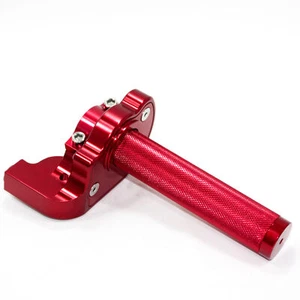 Empuñadura de carcasa de acelerador de giro rápido CNC ROJO PIT PRO Trail Dirt Bike - Imagen 1 de 4