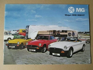MG midget car brochure.MGB GT car brochure.Leyland cars brochure. - Picture 1 of 11