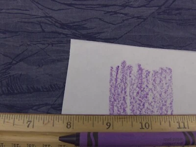 Royal Purple Moire'/Unbranded/3.5yds./New, Quilting/100% Cotton Fabric - Image 1 of 2