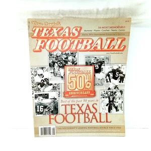 Dave Campbell's Texas Football Magazine 2009 50th Anniversary Issue Longhorns - Picture 1 of 2