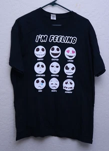 Auténtica Camiseta Gráfica 1-Up Jack Skellington "I'm Feeling" Talla Grande - Imagen 1 de 4
