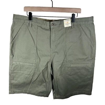 Pantalón Corto Mensajero Vida Exterior Para Hombre Calce Clásico Talla 38 Verde Oliva Nuevo Foto 1 de 4