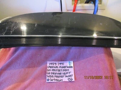 1989-1993 CADILLAC FLEETWOOD FWD GM DRIVER LH FENDER SKIRT FREE SHIPPING - Image 1 of 4