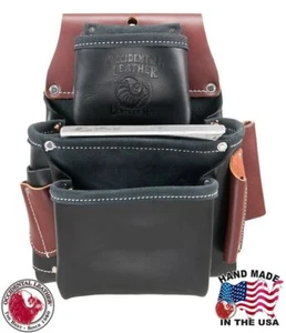 Occidental Leather B5060 Black 3 Pouch Pro Fastener Bag - Picture 1 of 8