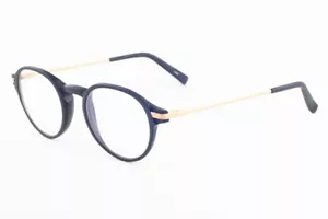 MASUNAGA Matte Black Gold Eyeglasses GMS 816 #49 49mm - Picture 1 of 3