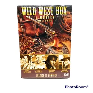Wild West Box 4 Movies on 2 DVDs Burt Reynolds Brand New Factory Sealed Show - Foto 1 di 5