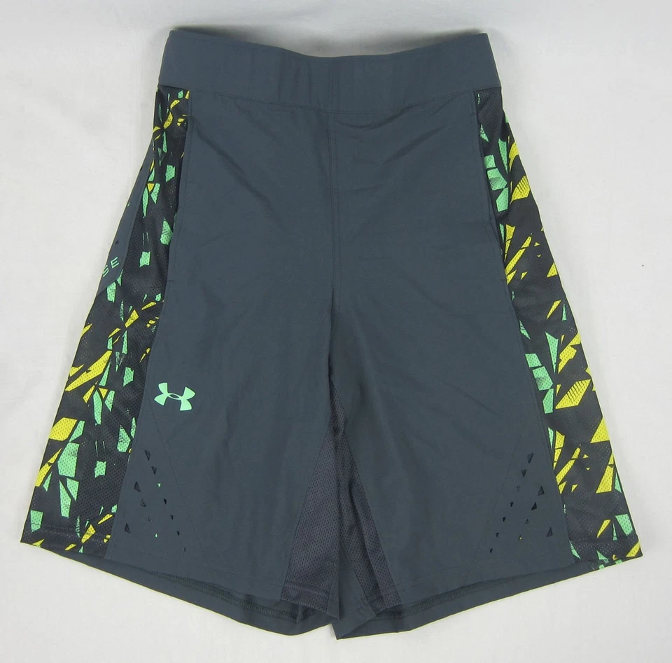 Pantalones Cortos de Lacrosse Under Armour Para Hombre Calce Suelto Gris/Verde/Amarillo Talla Pequeña Nuevos con Etiquetas Foto 1 de 1