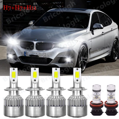 Faro LED blanco para BMW 323i 328i 335i 340i xDrive -6x 6000K + bombilla antiniebla Foto 1 de 4
