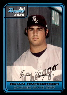 2006 Bowman Draft Picks & Prospects #DP45 Brian Omogrosso Chicago White Sox - Image 1 of 2