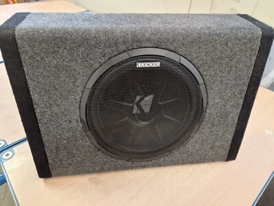 Subwoofer Auto KICKER PT250 Active Subbox 10” geschlossene Subbox 200Watt  - Bild 1 von 4