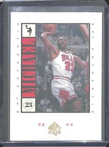 1998-99 Upper Deck SP Authentic MICHAEL #M6 Michael Jordan - Picture 1 of 2