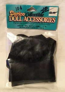 NUEVO Accesorios para muñecas coleccionables Darice #1232-72 capó de lanzadera de carbón - Imagen 1 de 2