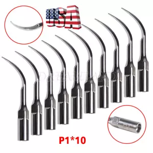1/5/10 Scaler piezoscaler ad ultrasuoni dentale punte periodo P1 adatto manipolo EMS/picchio - Foto 1 di 12