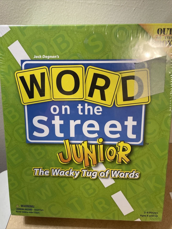 Word on The Street Junior Wacky Tug of Words Green Unisex Children