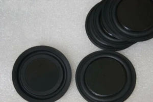 2 piezas 2" pulgadas 53MM diafragma metálico radiador de graves radiador de subwoofer radiador - Imagen 1 de 3