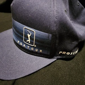 NUEVO Con Etiquetas PGA Tour Pro Series Gorra de Golf Gorra Ajustable Azul Marino Béisbol - Imagen 1 de 5