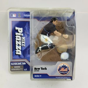 McFarlane Mike Piazza Series 11 New York Mets MLB Sports Figure Catcher 2005 - Picture 1 of 6