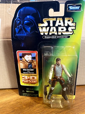 Star Wars POTF Kyle Katarn de Dark Forces videojuego sin usar, en caja figura de acción Foto 1 de 2