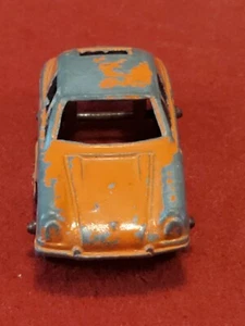 Vintage Tootsietoy Die Cast Orange PORSCHE ~ Chicago USA ~ T6252 - Picture 1 of 5