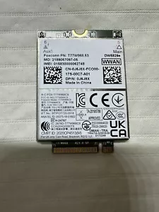 Dell Latitude 5420 5424 7424 Snapdragon X20 4G LTE Wireless DW5821e J6J8X S17 - Picture 1 of 2