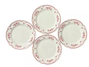Shenango Red CHARDON ROSE piatti insalata RIMROL 7" merce ristorante lotto di 4 - Foto 1 di 9