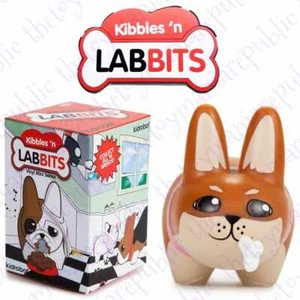Kidrobot Frank Kozik Kibbles 'n Labbits Vinyl Mini Series Figure Shiba Inu 2/40 - Picture 1 of 2