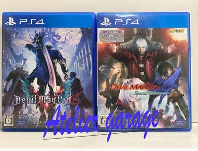 USED English Play Station 4 PS4 Devil May Cry 4 Special Edition+5 2 Set Japanese - Image 1 of 4