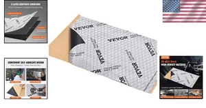 52 SqFt Car Sound Deadener Mat Proofing Thick Insulation Material Dynamat Noise - Picture 1 of 10