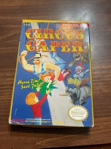 NES Circus Caper Nintendo Game 1990. Toho co ltd - Picture 1 of 4