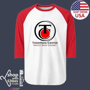Thompson Center Gunmaker Men's Raglan Red Size S to 2XL - Picture 1 of 1