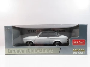 1:18 Sunstar 4621 Ford Escort MK II Ghia bianco B168 - Foto 1 di 7