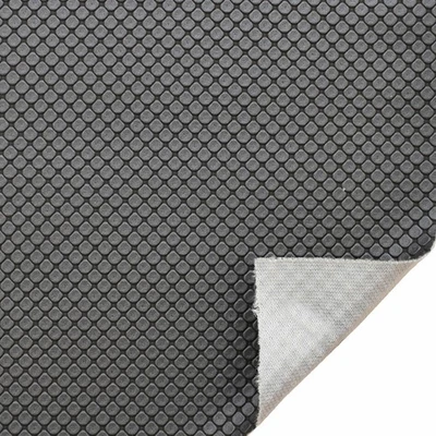 Spradling Boat Knit Back Vinyl 119020 | Cubix Charcoal 54 Inch (YD) - Image 1 of 3
