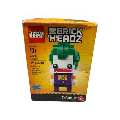 NEW, SEALED, & RETIRED March 2018 LEGO BRICKHEADZ: The Joker (Set No. 41588) - Image 1 of 4