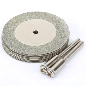 10Pcs 40mm Diamond Cutting Cut Off Wheel Blade Discs Power Drills Rotary Tool - Picture 1 of 6