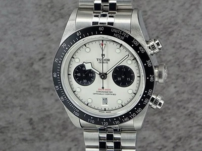 2023 Tudor Black Bay Chronograph 79360N White Dial – 5-Link T-Fit Bracelet - Image 1 of 4
