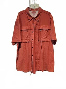 Camisa elástica de aventura de manga corta Coleman para hombre roja mineral, XLarge - Imagen 1 de 7