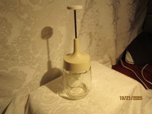 Picadora de plástico vintage con tarro de vidrio hecha por Gemco EE. UU. - Imagen 1 de 9
