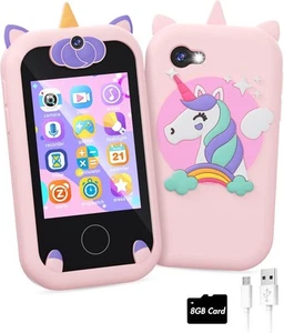 Kids Smart Phone for Girls Unicorns Gifts Toys 8-10 Years Old... - Picture 1 of 7