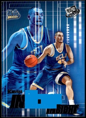 Press Pass #II-8 2008 Kevin Love Insider Insight Blue Rookie E1 Foto 1 de 2