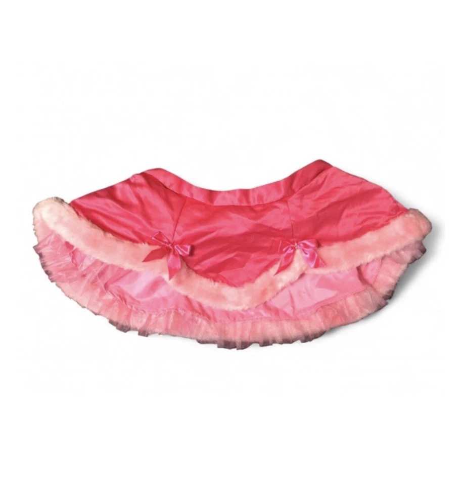 Редкие Начало 2000-х Victoria's Secret Сексуальные Маленькие Вещи Горячий Розовый Низкая Подъемность С Мехом - Изображение 1 из 2