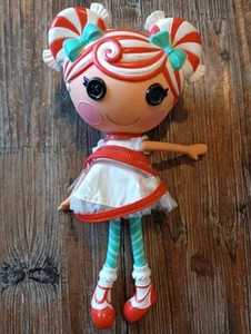 Lalaloopsy Doll Full Size Mint E Stripes Clothes & Shoes Red White Green MGA - Picture 1 of 7