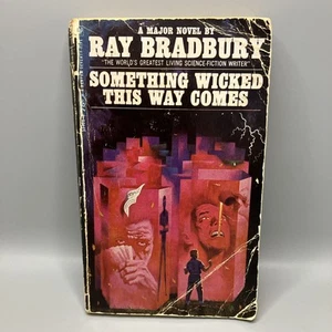 Something Wicked This Way Comes 4th Paperback Printing Bantham 1967 Ray Bradbury - Picture 1 of 17