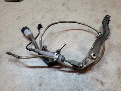 Can-Am DS450 Rear Brake Foot Pedal Master Cylinder Line Res. Lever Pump 09 FR - Image 1 of 4