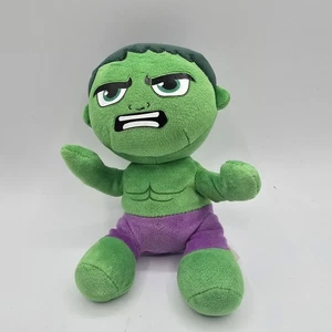 TY Beanie Baby 6 Zoll Hulk Marvel Plüschtier Stofftier Spielzeug Avengers Dr Banner Mini - Bild 1 von 4