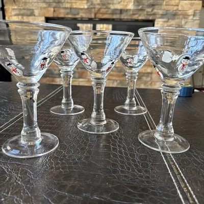 5 - Gafas Artland Muñeco de Nieve Navidad Muñeco de Nieve Santa Martini ¡LINDAS! Foto 1 de 4