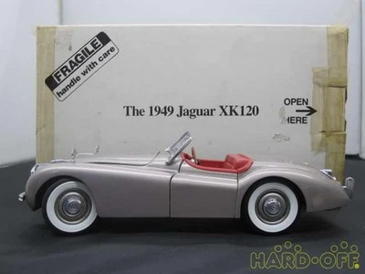 DANBURY MINT 1949 JAGUAR XK-120 ROADSTER auto e treno - Immagine 1 di 4