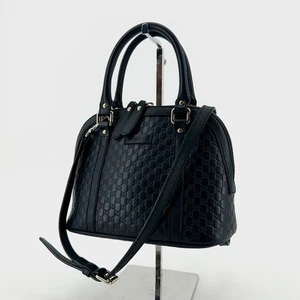 Gucci Sac à main mini-dôme microshima et sac crossbody 449654 148490883 - Picture 1 of 8