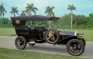 1909 Stevens Duryea Antique Car Music Yesterday Sarasota FL Postcard - Picture 1 of 2
