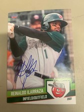 Reinaldo Ilarraza 2021 Signed Team Card Got Auto In Person