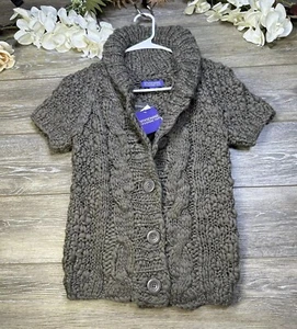 Vivienne Tam Sweater Size XS Cardigan Womens NEW WITH TAGS Short Sleeves - Picture 1 of 20